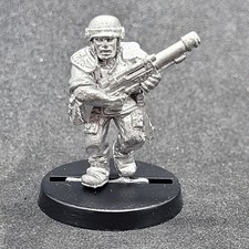 Cadian Shock Troops Metal OOP 1994 Warhammer 40k Imperial Guard Lasgun
