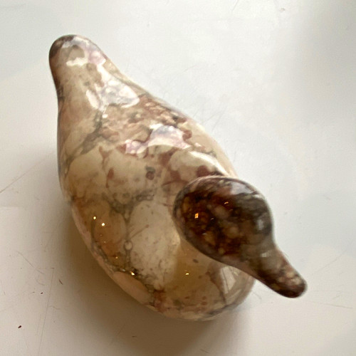 Ceramic marbled glossy baby - marbled,