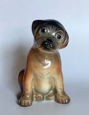 Weatherby England Ceramic Brown Dog Puppy Figurine