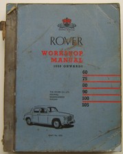 Rover P4 60 75 80 90 95 100
