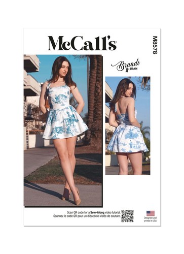 Mccall sewing pattern m8578 - mccall's,