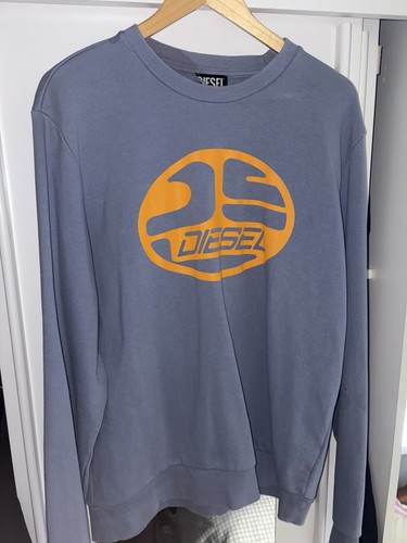 Diesel men jumper blue - diesel, men's