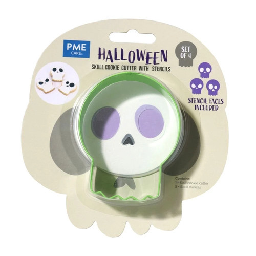 Skull halloween cookie cutter - skull,