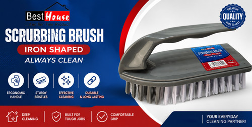 Scrubbing brush stiff - bh,