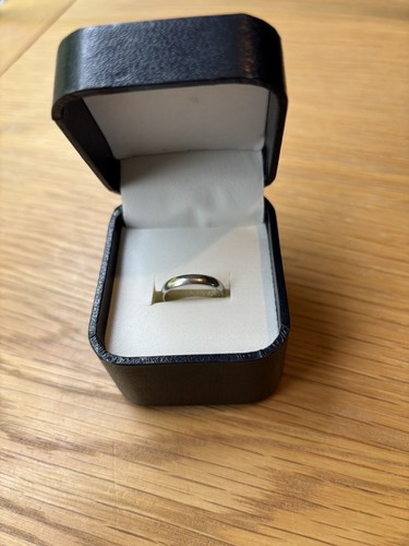 Platinum wedding band ring - band,