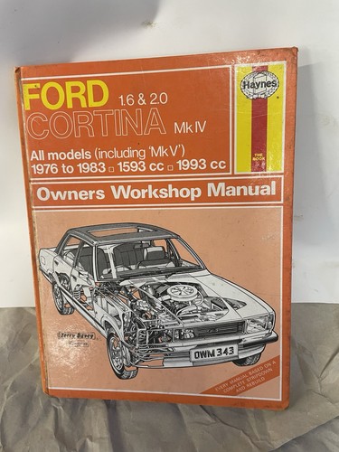 Haynes ford cortina mk4 - haynes,