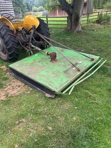 Tractor grass topper - tractor,