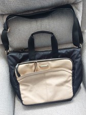 Large Tan An Black Laptop An