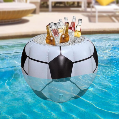 Inflatable cooler beverage - cooler,
