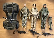 Hm Armed Forces World Keep Peace Quad 3x Figure Bundle With Weapons