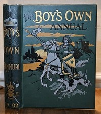 Boys Own Annual (1902) Religious Tract Society, Fine