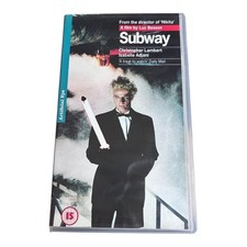Subway VHS Video Tape. Luc