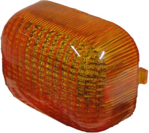 Indicator lens rear amber - rear,