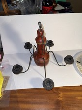 Primitive Reproduction Hanging Candle Chandelier  Farmhouse Decor