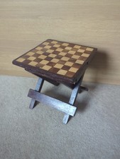 Vintage Folding Wooden Chess