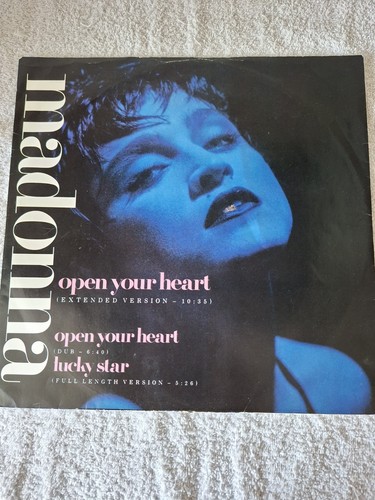 Madonna open your heart 12 - heart, 12"