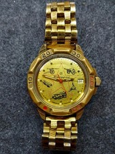 Vintage Wostok Commander Vostok Mens Wrist Watch Calendar Rare  For Men