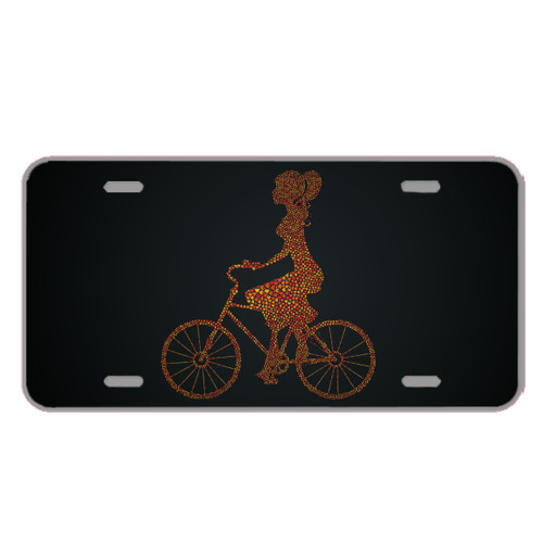Lady bike beautiful - on,