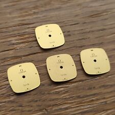 Omega De Ville - 4 Ladies Watch Dials Parts, Slight Marks on Surface (F243)