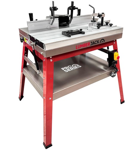 Router table cast iron - table, tilting