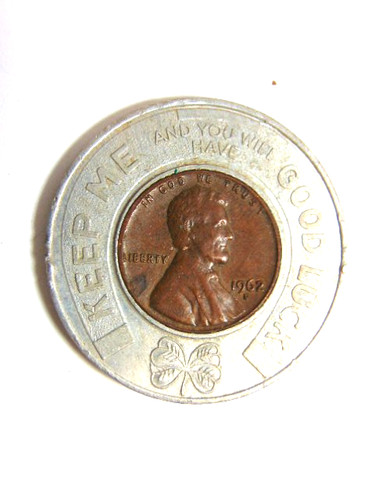 Old good luck encased - old,