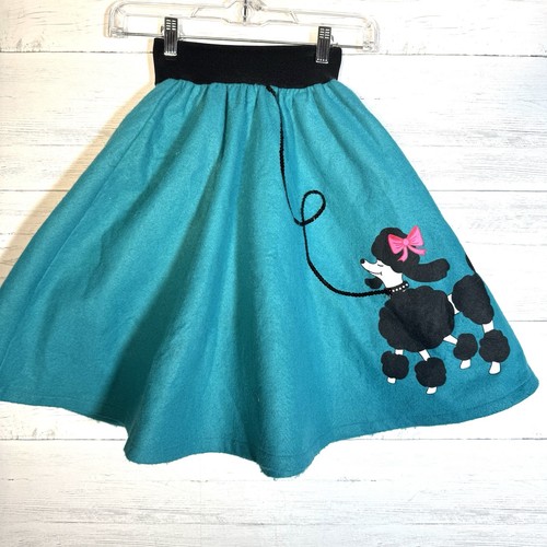 Teal green poodle - teal,