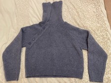 Primark Polo Neck Blue Jumper
