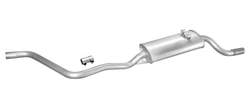 Exhaust rear silencer muffler - rear,