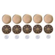 50 Set 17MM Jeans Buttons