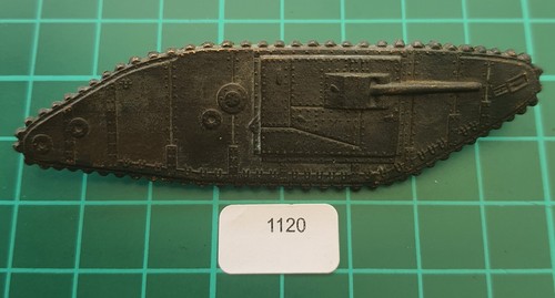 Original ww1 british tank - british,