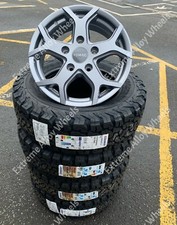 16" G Cobra Alloy Wheels For Fiat Ducato 5x118 + BF Goodrich All Terrain Tyres