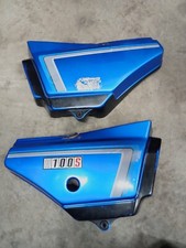 Pair of blue Honda H100S H100