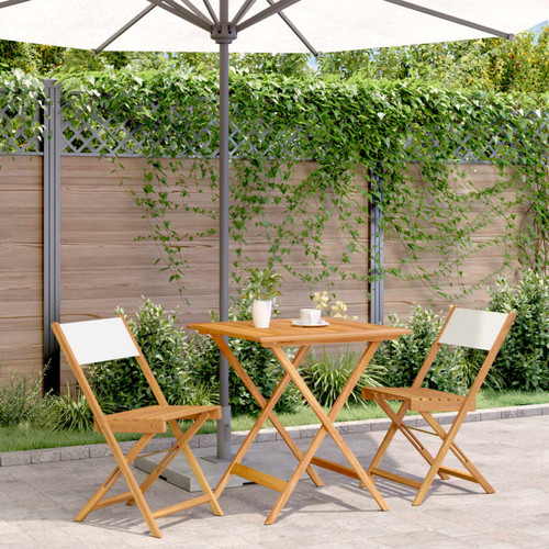 Bistro set foldable solid - bistro,