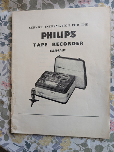 Philps tape recorder - philps,