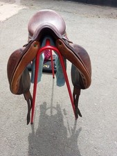 Devoucoux Makila Dressage Saddle 18" Brown Arcade Normale 