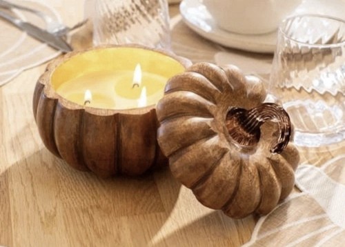 Hinch home large woodenpumpkin - hinch,