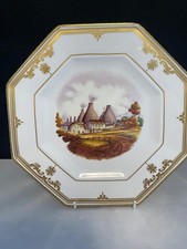 Rare Spode Factory Scene  200th Anniversary plate box ltd ed with Certificate