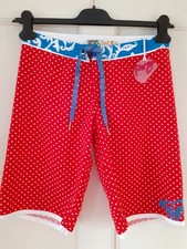 Roxy Red Polka Dot Board Shorts. Size XS. New Without Tags