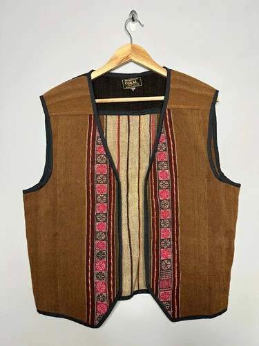 Vintage bolivian vest - bolivian,