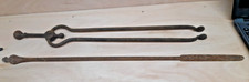 Antique Poker Tongs & Poker Companion Set Fire Irons.