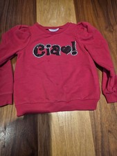 Red Mayoral Jumper Age 7 Years.