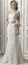 Justin Alexander Ivory Lace