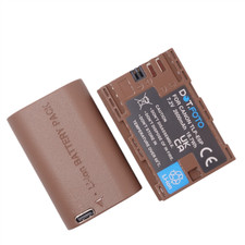 2x LP-E6P 2600mAh USB-C