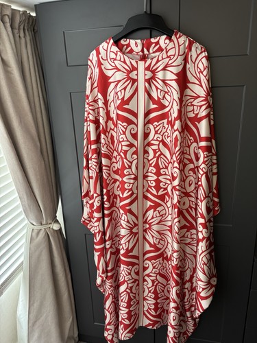 Satin kaftan dress xl - satin,