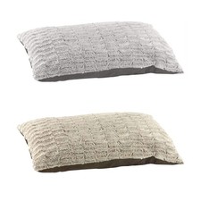 Snug & Cosy Novara Lounger Dog Bed - Fleece Dog Cusion in Medium & Large