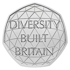 Diversity built britain 50p