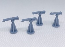 Naval Vickers Machine Gun on Pintle x 4 (1/72) 22mm scale,  4 Pieces