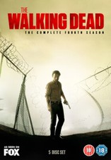 The Walking Dead: The Complete Fourth Season DVD (2014) Andrew Lincoln cert 18