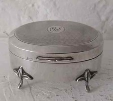 Antique Solid Silver Trinket