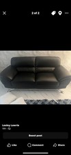 Leather Sofa 3-Seater Plus